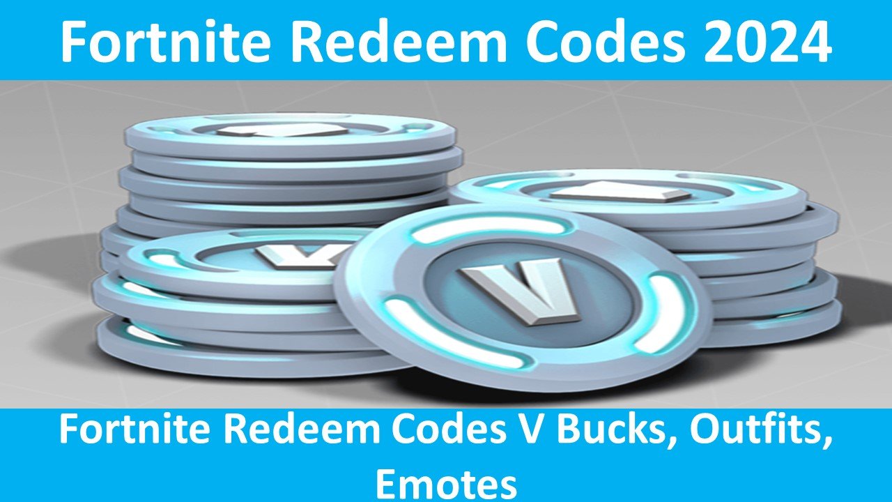 Fortnite redeem codes 2024